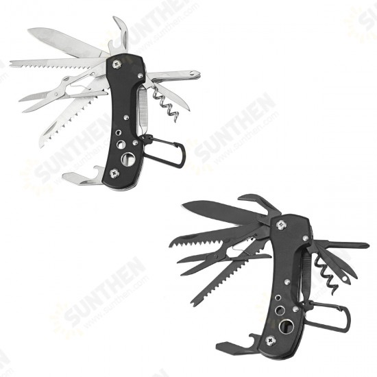 12 in 1 Outdoor Combination Tool Multifunctional Knife Portable Multi-Operated Camping Mini Knife