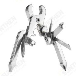 15 in 1 Multi-tool Pliers Tool Keychain Combination EDC Tool Folding Pliers Screwdriver Multi Tools 15 in 1 Multi-tool Pliers Tool Keychain Combination EDC Tool Folding Pliers Screwdriver Multi Tools