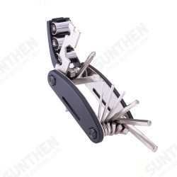 16 in 1 Multifunctional Bicycle Repair Tools Kit Hex Spoke Cycling Screwdriver Tool MTB Mountain Cycling Bike Repair Tool 16 in 1 Multifunctional Bicycle Repair Tools Kit Hex Spoke Cycling Screwdriver Tool MTB Mountain Cycling Bike Repair Tool