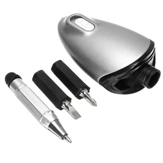 3 in 1 Multifunctional Ballpoint Pens LED Light Pen Mini Screwdriver BallPoint Pen Flashlight