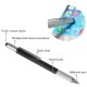 6 in 1 Metal Multitool Pen Screwdriver Ruler Spirit Level