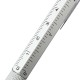 6 in 1 Metal Multitool Pen Screwdriver Ruler Spirit Level