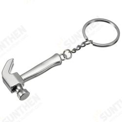 Creative Mini Tool Model Claw Hammer Key Chain Ring Creative Mini Tool Model Claw Hammer Key Chain Ring