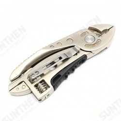 Golden Multitool Adjustable Wrench Jaw+Screwdriver+Pliers Multitool Set Golden Multitool Adjustable Wrench Jaw+Screwdriver+Pliers Multitool Set