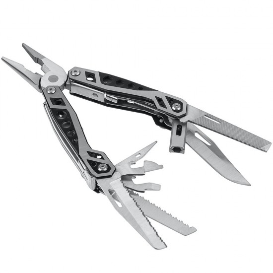 Multi Tool Plier Wire Stripper Folding Plier Outdoor Camping Multitool Portable Folding Pocket Pliers with Four Screwdrivers