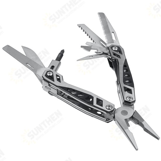 Multi Tool Plier Wire Stripper Folding Plier Outdoor Camping Multitool Portable Folding Pocket Pliers with Four Screwdrivers