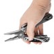 Multi Tool Plier Wire Stripper Folding Plier Outdoor Camping Multitool Portable Folding Pocket Pliers with Four Screwdrivers