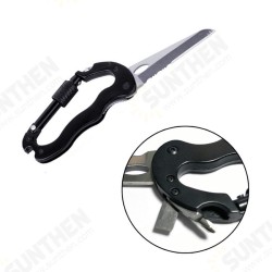 Multifunctional Camping Cutting tool Hanging 6 In 1 Tool Quick Release Multifunctional Camping Cutting tool Hanging 6 In 1 Tool Quick Release