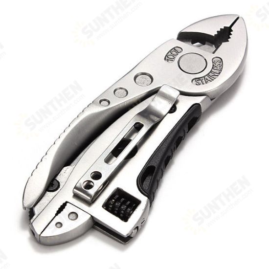 Multitool Adjustable Wrench Jaw+Screwdriver+Pliers Multitool Set