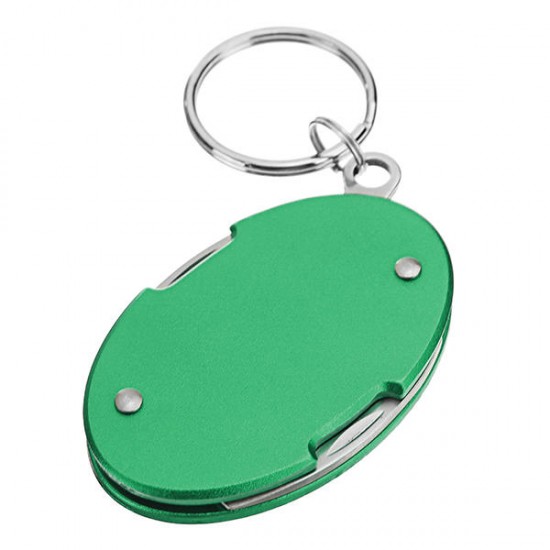 Portable EDC Mini Hanging Keychain Key Ring Outdoor Hiking Camping Multitools