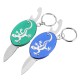 Portable EDC Mini Hanging Keychain Key Ring Outdoor Hiking Camping Multitools