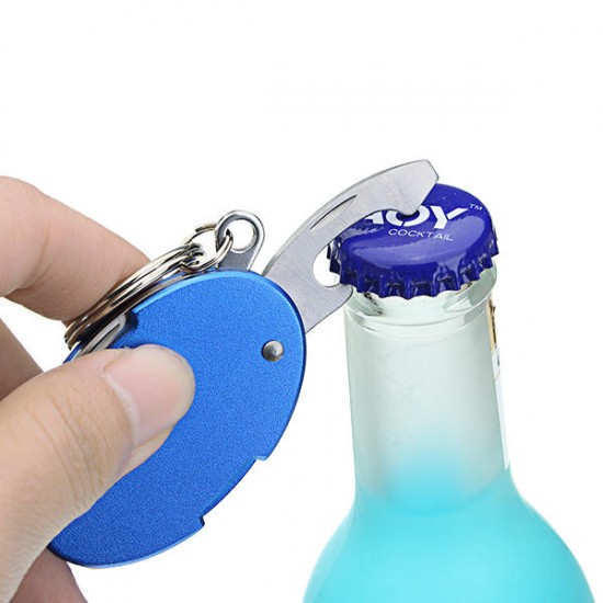 Portable EDC Mini Hanging Keychain Key Ring Outdoor Hiking Camping Multitools