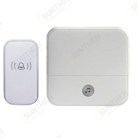 52 Chime Wireless Door Bell Home Plug In Waterproof Cordless Doorbell 300M Range