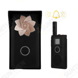 AC100-240V Mini Outdoor Wireless Intercom Doorbell Walkie-Talkie Waterproof Rechargeable Door Bell for Home Hotel KTV AC100-240V Mini Outdoor Wireless Intercom Doorbell Walkie-Talkie Waterproof Rechargeable Door Bell for Home Hotel KTV