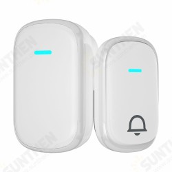 HD15 433Mhz LED Indicator Wireless Doorbell Waterproof Music Door Bell Home 38 Songs Door Ring AC 110V-230V