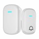 HD15 433Mhz LED Indicator Wireless Doorbell Waterproof Music Door Bell Home 38 Songs Door Ring AC 110V-230V