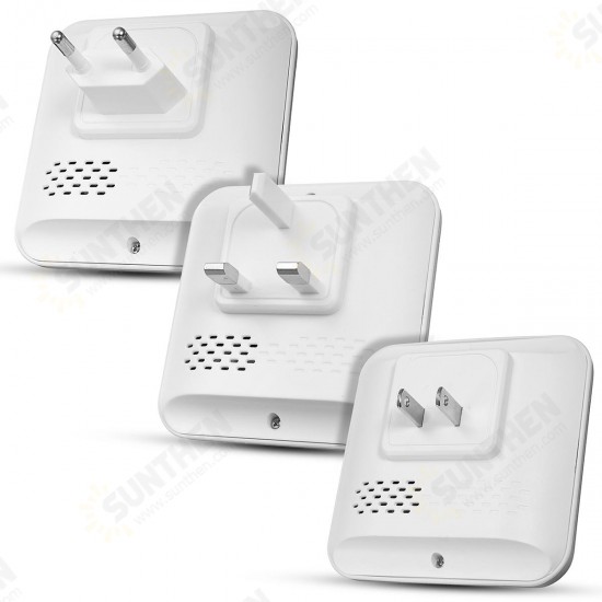 Home House 4 Volume Wireless Doorbell Chime 2 Receiver + 1 Doorbell