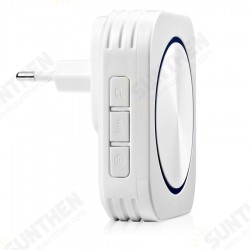 M688 Self-powered Wireless DoorBell Door Bell Ring Chime Call Night Light No Battery Waterproof 150M White M688 Self-powered Wireless DoorBell Door Bell Ring Chime Call Night Light No Battery Waterproof 150M White