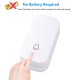 M688 Self-powered Wireless DoorBell Door Bell Ring Chime Call Night Light No Battery Waterproof 150M White