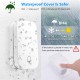 M688 Self-powered Wireless DoorBell Door Bell Ring Chime Call Night Light No Battery Waterproof 150M White