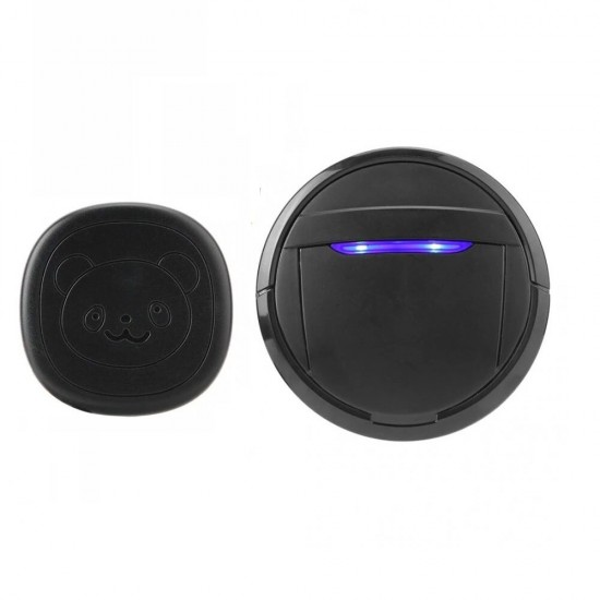 Wireless Smart Doorbell Waterproof Touch Button Dog Training Door Bell SOS Caller 1 Transmitter +1 Receiver 300m Remote Control