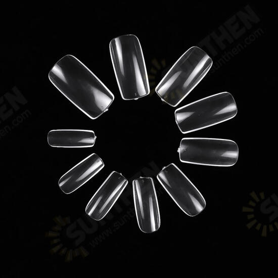 100 Pcs Full Square Head Nail Short Round Round