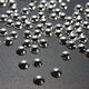 100pcs Half Round Pearl Bead Nail Art Tips 3D Gems Decoration 5mm