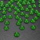 100pcs Half Round Pearl Bead Nail Art Tips 3D Gems Decoration 5mm