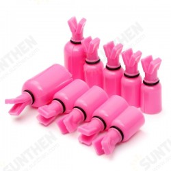 10Pcs Plastic Soak Off UV Gel Polish Remover Wrap Cap Clip Tool 10Pcs Plastic Soak Off UV Gel Polish Remover Wrap Cap Clip Tool