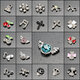 10pcs 3D Alloy Rhinestone Crystal Phone Nail Art Tips DIY Decoration 10pcs 3D Alloy Rhinestone Crystal Phone Nail Art Tips DIY Decoration