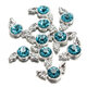 10pcs 3D Alloy Rhinestone Crystal Phone Nail Art Tips DIY Decoration 10pcs 3D Alloy Rhinestone Crystal Phone Nail Art Tips DIY Decoration