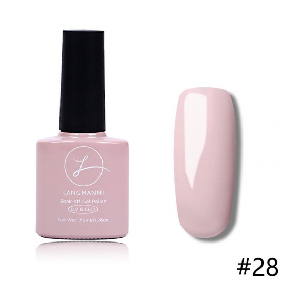 11 Colors Princess Pink Nail Gel Polish Soak-off UV Gel Colorful Varnish DIY Nail Art Long-Lasting