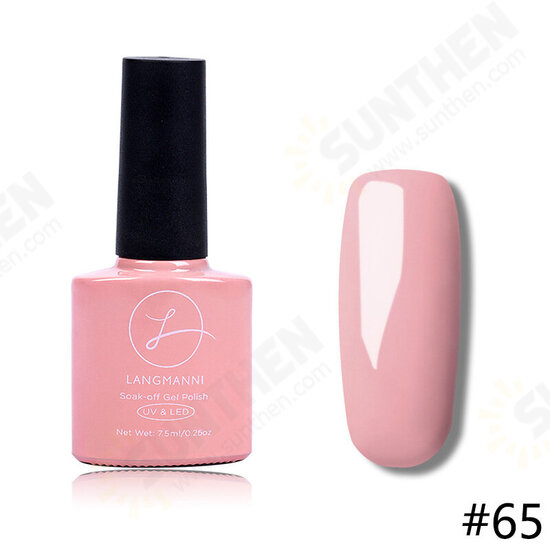 11 Colors Princess Pink Nail Gel Polish Soak-off UV Gel Colorful Varnish DIY Nail Art Long-Lasting