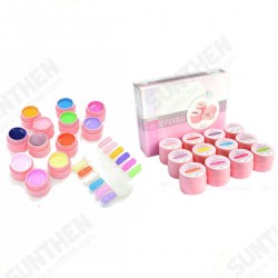 12 Pure Colors Nail Art UV Gel Polish Builder Extension Manicure Kit 12 Pure Colors Nail Art UV Gel Polish Builder Extension Manicure Kit