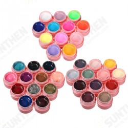 12 Pure Colors Nail Art UV Gel Polish Builder Extension Manicure Kit 12 Pure Colors Nail Art UV Gel Polish Builder Extension Manicure Kit