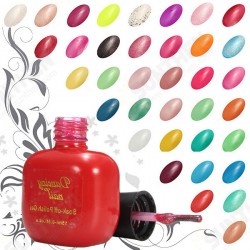 15ml Opaque & Glitter Acrylic Soak Off UV Gel Nail Polish 15ml Opaque & Glitter Acrylic Soak Off UV Gel Nail Polish