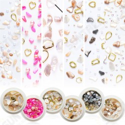3D Mixed Nail Art Rhinestones Diamonds Crystals Beads Gems for DIY Decor 3D Mixed Nail Art Rhinestones Diamonds Crystals Beads Gems for DIY Decor
