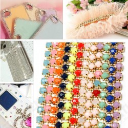 4.5M Nail Art Tips Phone Glitter Metal Chain DIY Decorations Manicure 4.5M Nail Art Tips Phone Glitter Metal Chain DIY Decorations Manicure