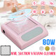 80W Nail Dust Suction Collector Fan Vacuum Cleaner Manicure Machine Tools Nail Dust Collector Nail Gel Vacuum Remover Device