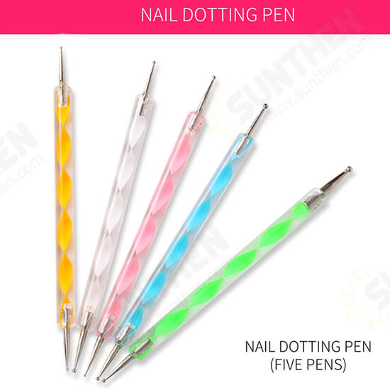 Nail Lamp Sander Nail File Painting Pen Nail Decoration Set