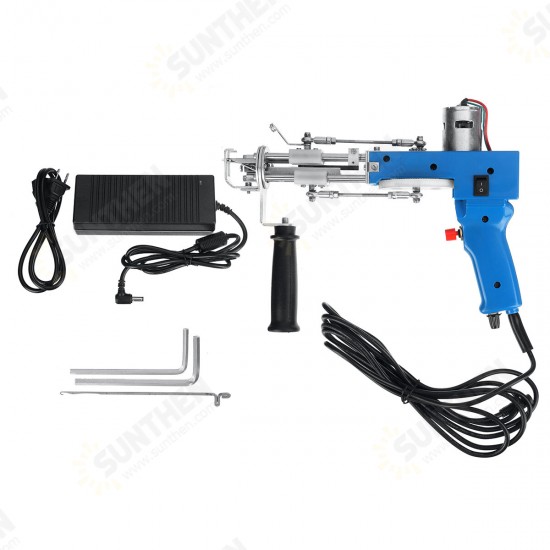 10000 r/min Electric Carpet Tufting Guns Cut/Loop Pile Weaving Flocking Machines