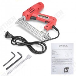 1800W 220V F30 Corded Electric Nailer Stapler Kit Electric Stapler 10-30 MM Straight Nail 1800W 220V F30 Corded Electric Nailer Stapler Kit Electric Stapler 10-30 MM Straight Nail