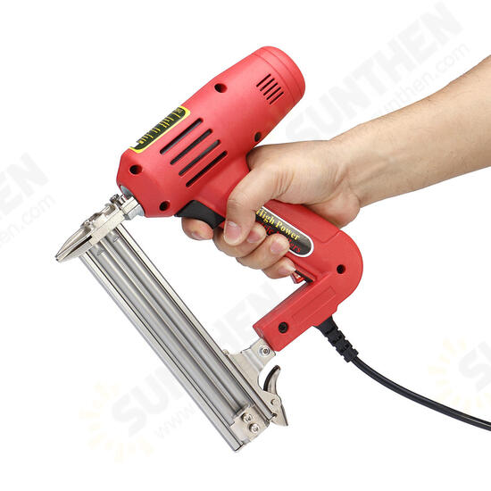 1800W 220V F30 Corded Electric Nailer Stapler Kit Electric Stapler 10-30 MM Straight Nail