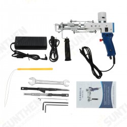 2 IN 1 Cut Pile & Loop Pile Electric Hand Rug Tufting Guns Carpet Weaving Flocking Machine 2 IN 1 Cut Pile & Loop Pile Electric Hand Rug Tufting Guns Carpet Weaving Flocking Machine
