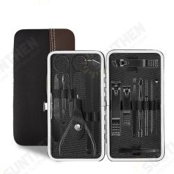15Pcs Nail Clipper Set Nipper Cutter Scissors Tweezers Kit Stainless Steel Manicure Set 15Pcs Nail Clipper Set Nipper Cutter Scissors Tweezers Kit Stainless Steel Manicure Set