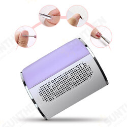450W Nail Suction Dust Collector Low Noisy Strong Nail Vacuum Cleaner with 2 Dust Collecting Bag Nail Art Equipment 450W Nail Suction Dust Collector Low Noisy Strong Nail Vacuum Cleaner with 2 Dust Collecting Bag Nail Art Equipment
