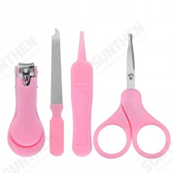 4pcs Baby Care Set Stainless Steel Children Nail Clippers Nail File Tools Set 4pcs Baby Care Set Stainless Steel Children Nail Clippers Nail File Tools Set