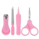 4pcs Baby Care Set Stainless Steel Children Nail Clippers Nail File Tools Set 4pcs Baby Care Set Stainless Steel Children Nail Clippers Nail File Tools Set