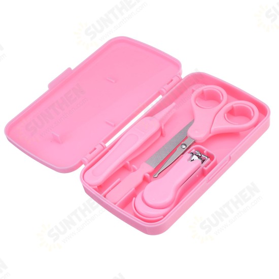 4pcs Baby Care Set Stainless Steel Children Nail Clippers Nail File Tools Set 4pcs Baby Care Set Stainless Steel Children Nail Clippers Nail File Tools Set