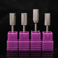 4pcs Electric Carbide Nail File Drill Bits Kit Polish Cylindrical Manicure Tools 4pcs Electric Carbide Nail File Drill Bits Kit Polish Cylindrical Manicure Tools
